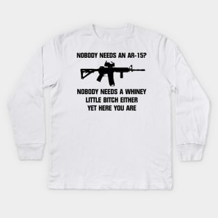 Ar15 Quotes T-shirt Kids Long Sleeve T-Shirt